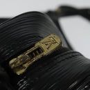 LOUIS VUITTON Epi Jeune Fille MM Shoulder Bag Black M52152 LV Auth 141387-9