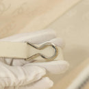 CHANEL Bysy line Tote Bag Canvas White CC Auth 141391-11