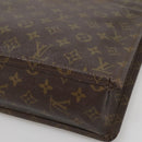 LOUIS VUITTON Monogram Sac Plat Hand Bag M51140 LV Auth 141393-10