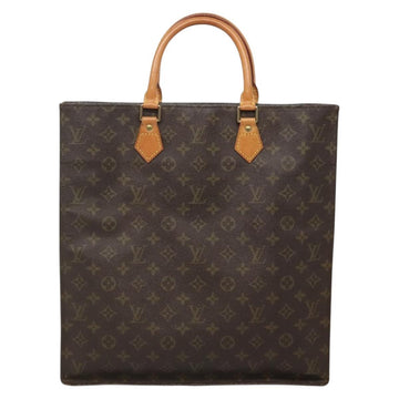 LOUIS VUITTON Monogram Sac Plat Hand Bag M51140 LV Auth 141393 - 0