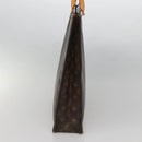 LOUIS VUITTON Monogram Sac Plat Hand Bag M51140 LV Auth 141393-4