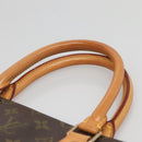 LOUIS VUITTON Monogram Sac Plat Hand Bag M51140 LV Auth 141393-8