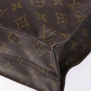 LOUIS VUITTON Monogram Sac Plat Hand Bag M51140 LV Auth 141396-9