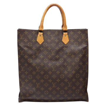 LOUIS VUITTON Monogram Sac Plat Hand Bag M51140 LV Auth 141396 - 0