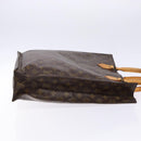 LOUIS VUITTON Monogram Sac Plat Hand Bag M51140 LV Auth 141396-3