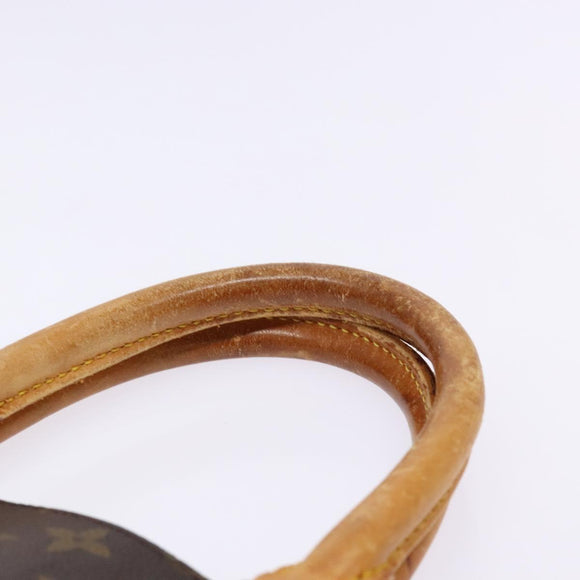 LOUIS VUITTON Monogram Sac Plat Hand Bag M51140 LV Auth 141396