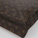 LOUIS VUITTON Monogram Sac Plat Hand Bag M51140 LV Auth 141397-15