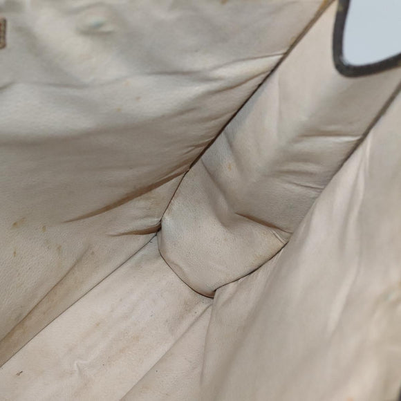 LOUIS VUITTON Monogram Sac Plat Hand Bag M51140 LV Auth 141397