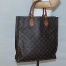 LOUIS VUITTON Monogram Sac Plat Hand Bag M51140 LV Auth 141397-19