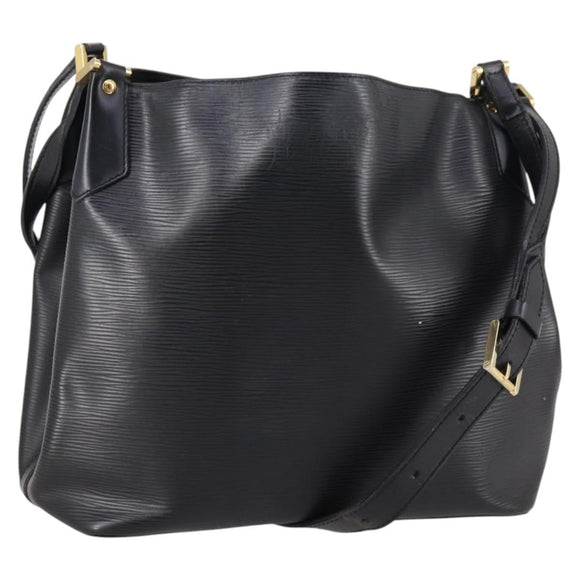 LOUIS VUITTON Epi Mandala MM Shoulder Bag Black M58892 LV Auth 141400