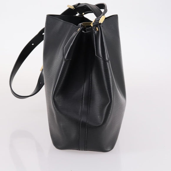 LOUIS VUITTON Epi Mandala MM Shoulder Bag Black M58892 LV Auth 141400