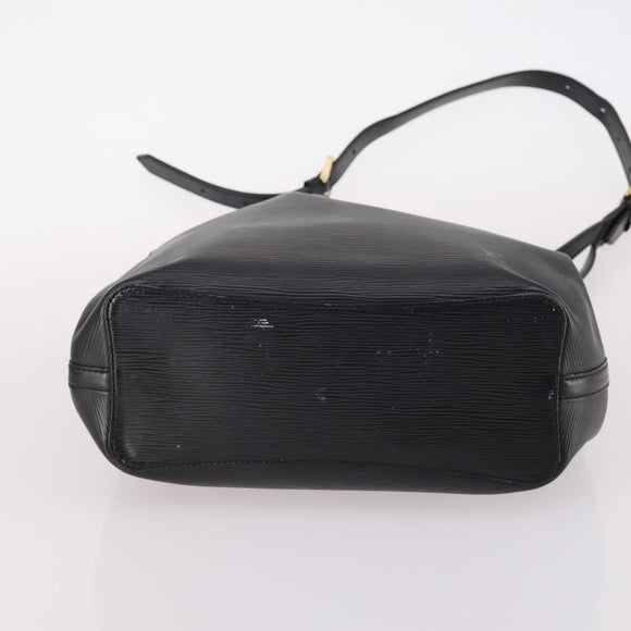 LOUIS VUITTON Epi Mandala MM Shoulder Bag Black M58892 LV Auth 141400