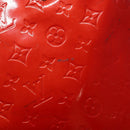 LOUIS VUITTON Monogram Vernis Reade MM Hand Bag Red Rouge M91086 LV Auth 141401-10