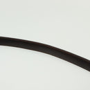 FENDI Zucca Canvas Shoulder Bag Black Brown gold Auth 141407-14