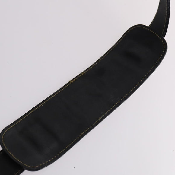 FENDI Pecan Canvas Boston Bag PVC 2way Black Brown Auth 141408