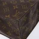 LOUIS VUITTON Monogram Sac Plat Hand Bag M51140 LV Auth 141412-9