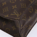 LOUIS VUITTON Monogram Sac Plat Hand Bag M51140 LV Auth 141412-14