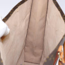 LOUIS VUITTON Monogram Sac Plat Hand Bag M51140 LV Auth 141412-18