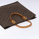 LOUIS VUITTON Monogram Sac Plat Hand Bag M51140 LV Auth 141412-6