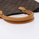 LOUIS VUITTON Monogram Sac Plat Hand Bag M51140 LV Auth 141412-7