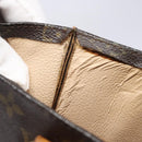 LOUIS VUITTON Monogram Sac Plat Hand Bag M51140 LV Auth 141413-12