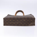 LOUIS VUITTON Monogram Sac Plat Hand Bag M51140 LV Auth 141413-5