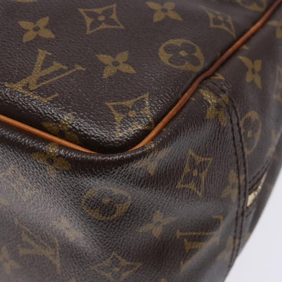 LOUIS VUITTON Monogram Deauville Hand Bag M47270 LV Auth 141415