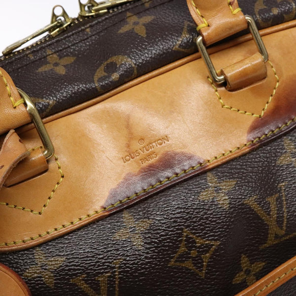LOUIS VUITTON Monogram Deauville Hand Bag M47270 LV Auth 141415