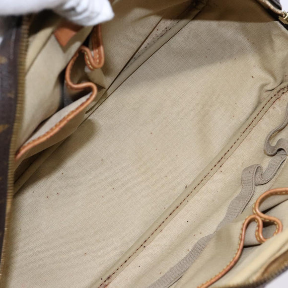 LOUIS VUITTON Monogram Deauville Hand Bag M47270 LV Auth 141415