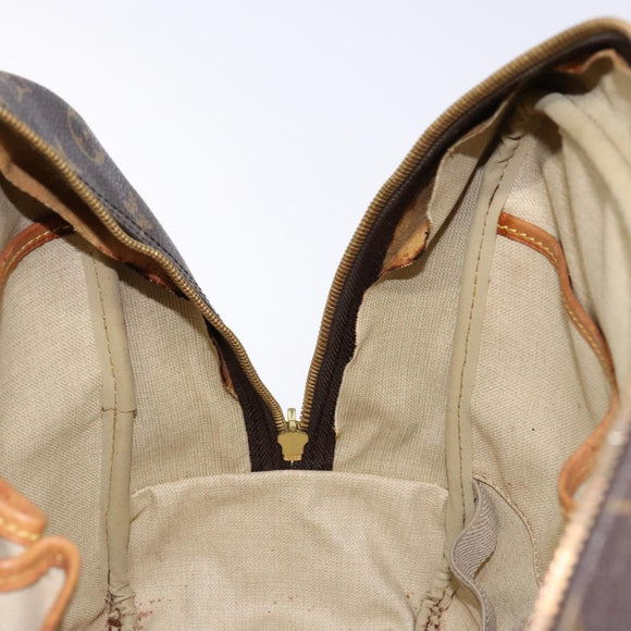 LOUIS VUITTON Monogram Deauville Hand Bag M47270 LV Auth 141415