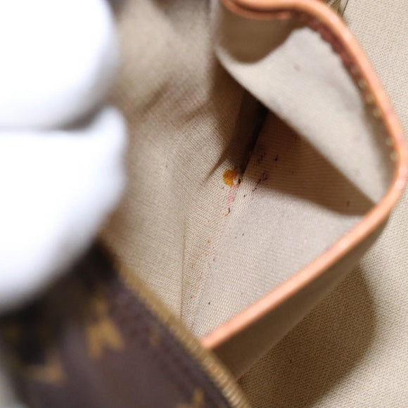 LOUIS VUITTON Monogram Deauville Hand Bag M47270 LV Auth 141415