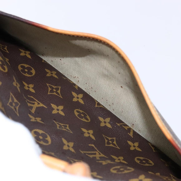 LOUIS VUITTON Monogram Deauville Hand Bag M47270 LV Auth 141415