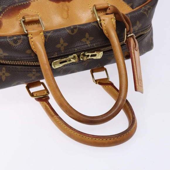 LOUIS VUITTON Monogram Deauville Hand Bag M47270 LV Auth 141415