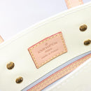 LOUIS VUITTON Monogram Vernis Reade PM Hand Bag Perle M91336 LV Auth 141416-17