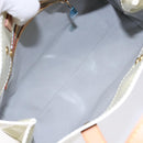 LOUIS VUITTON Monogram Vernis Reade PM Hand Bag Perle M91336 LV Auth 141416-11