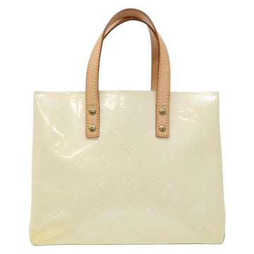 LOUIS VUITTON Monogram Vernis Reade PM Hand Bag Perle M91336 LV Auth 141416 - 0