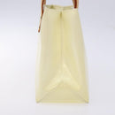 LOUIS VUITTON Monogram Vernis Reade PM Hand Bag Perle M91336 LV Auth 141416-3