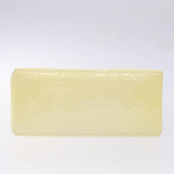 LOUIS VUITTON Monogram Vernis Reade PM Hand Bag Perle M91336 LV Auth 141416