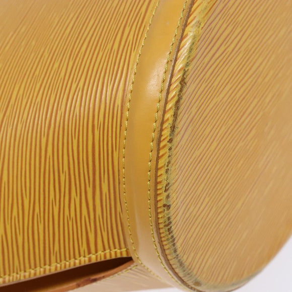 LOUIS VUITTON Epi Saint Jacques Shopping Shoulder Bag Yellow M52269 Auth 141419