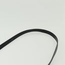 Salvatore Ferragamo Gancini Hand Bag Leather 2way Navy Gold Auth 141427-10