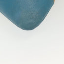 PRADA Shoulder Bag Canvas Beige Silver Auth 141428-15