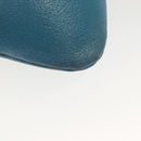 PRADA Shoulder Bag Canvas Beige Silver Auth 141428-16