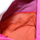 CELINE Horizontalkava Tote Bag Leather Pink Gold Auth 141430-18