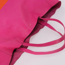 CELINE Horizontalkava Tote Bag Leather Pink Gold Auth 141430-6