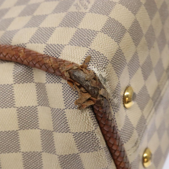 LOUIS VUITTON Damier Azur Propriano Tote Bag N44027 LV Auth 141434