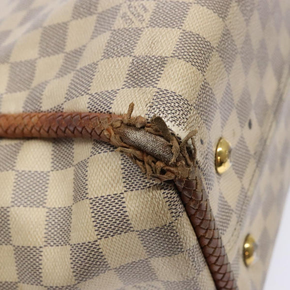 LOUIS VUITTON Damier Azur Propriano Tote Bag N44027 LV Auth 141434