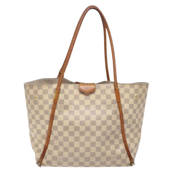 LOUIS VUITTON Damier Azur Propriano Tote Bag N44027 LV Auth 141434