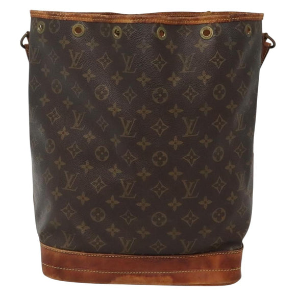 LOUIS VUITTON Monogram Noe Shoulder Bag M42224 LV Auth 141437