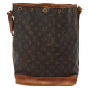 LOUIS VUITTON Monogram Noe Shoulder Bag M42224 LV Auth 141437-2
