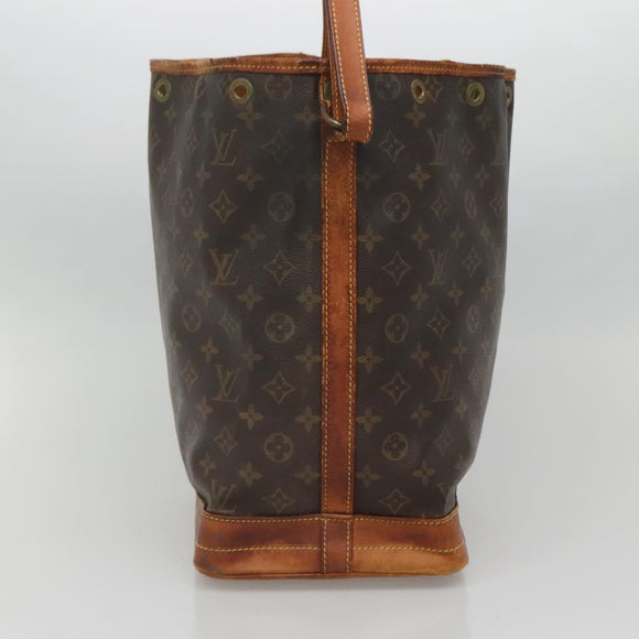 LOUIS VUITTON Monogram Noe Shoulder Bag M42224 LV Auth 141437